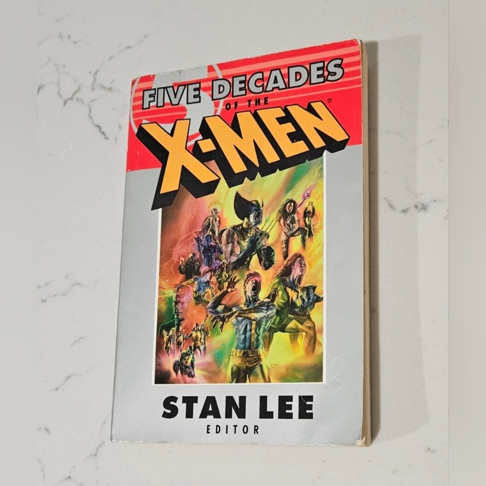 BOGO Five Decades Of X-men Stan Lee Paperback Book